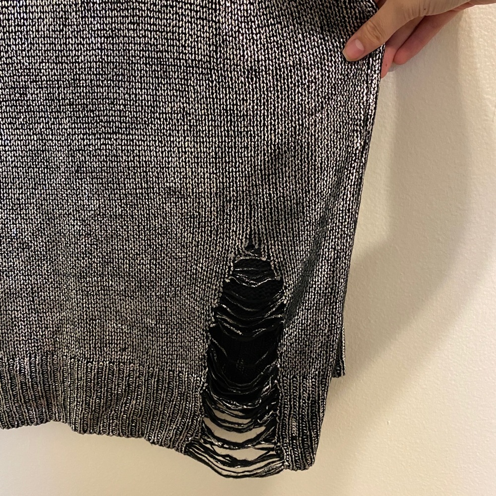 Silver Sweater - Picture 2 of 7